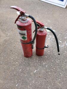 Amerex ABC Dry Chemical Fire Extinguishers, 10 lb & 5 lb, Steel Body, Brackets Included