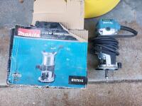 Makita RT0701C 1-1/4 HP Compact Router, Variable Speed, Fixed Base, Original Box