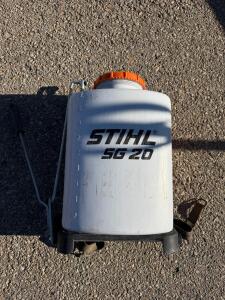 Stihl SG 20 Manual Backpack Sprayer, 4.75 Gal Capacity, 40 psi Max Pressure