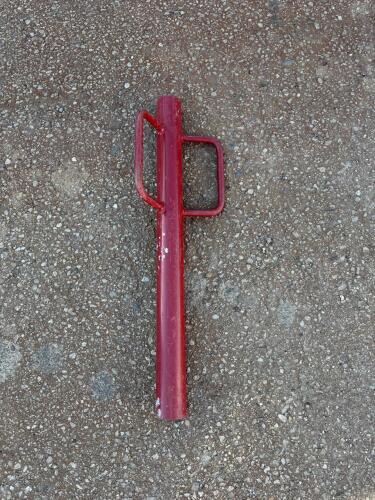 Manual Post Driver, 30" Length, 3.5" Inside Diameter, 23 lbs