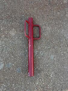 Manual Post Driver, 30" Length, 3.5" Inside Diameter, 23 lbs