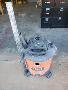 RIDGID WD1850 16-Gallon 6.5 Peak HP Wet/Dry Shop Vacuum w/ Hose & Attachments
