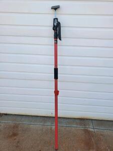 FastCap Third Hand HD Telescoping Support Pole, 57-144in, 150lb Capacity, Squeeze-Lever Lock