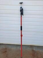 FastCap Third Hand HD Telescoping Support Pole, 57-144in, 150lb Capacity, Squeeze-Lever Lock