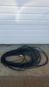 100ft 10AWG 30A 125/250V Generator/RV Extension Cord, NEMA L14-30P/L14-30R, Twist-Lock
