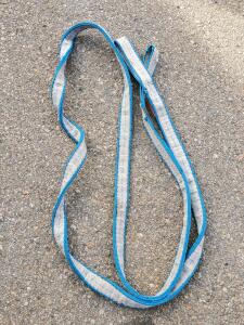 LiftAll Tuff-Edge Polyester Eye-and-Eye Web Sling, 2"x8', 4,800 lb Capacity