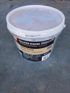 Grip Rite PGP212CR Collated Exterior Screws #8 x 2-1/2" Flexible Strip, 800 pcs, Flat Head