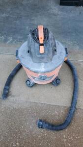 RIDGID 9 Gallon Wet/Dry Shop Vacuum HD09001, 4.25 PHP, 120V, Hose Included, Serial 23348R020032
