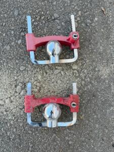 TowSmart Universal Trailer Coupler Locks, Fits 1-7/8" to 2-5/16" Couplers, Steel Construction