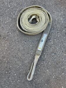 20 ft Eye & Eye Polyester Web Sling, 2 in Wide, 6200 lb Vertical, EE2-902 Boise Rigging Supply