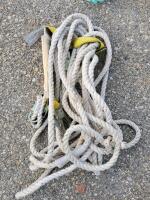 Fall Protection Rope Lifeline with Snap Hooks, 5/8" Diameter, Energy Absorber - 2