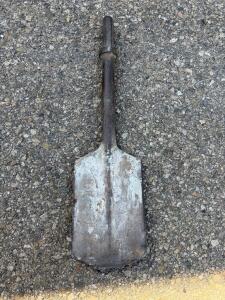 Demolition Hammer Spade Chisel Bit 1-1/8" Hex, 17" x 5" Hardened Steel, for Jackhammers