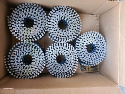 Magnum 15&deg; 2-1/4" x .092 Ring Shank Galvanized Coil Nails, Model 15743
