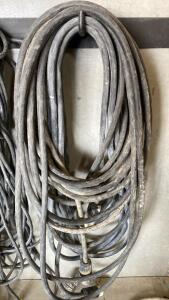 100 ft 4 AWG Heavy-Duty Industrial Power Extension Cord, 3-Conductor, Twist-Lock Connector, Black- Bay 5