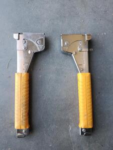 (2)Arrow HT50 Hammer Tacker, Uses T50 Staples, Steel Body, Rubber Grip, 13.5" Length, 2.1 lbs