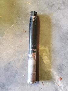 2" Concrete Core Drill Bit, 17" Length, 1-1/4" x 7 TPI Thread