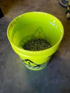 2.5" Framing Nails, 0.131" Diameter, Full Round Head, Galvanized, 10 lbs