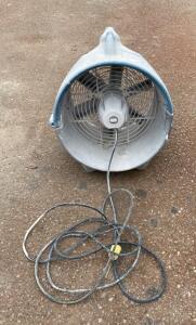 Jet Commercial Air Mover/Floor Dryer, 950 CFM, 3-Speed, 115V, 20 ft Cord. - Works - Bay 5