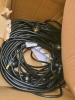 Woodhead Pro-Yellow 100 ft Stringlight, 10 Sockets, 150W per Socket, 12/2 TC Cable - 4