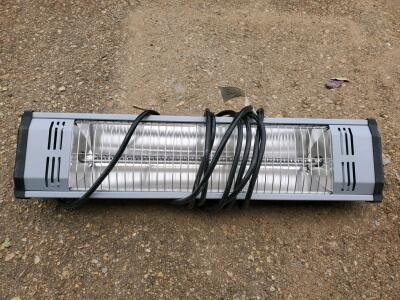 Heat Storm HS-1500-TR Outdoor Infrared Electric Heater, 1500W, 120V, IP35, 35"x8", CE, 2021