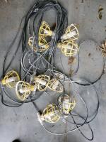 10-Light 100ft Construction String Light, 120V, IP65 Rated - 2