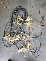 10-Light 100ft Construction String Light, 120V, IP65 Rated - 3