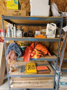 Industrial Metal Shelving Unit, 5 Shelves", 550 lbs per Shelf Capacity