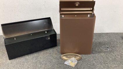 (2) Gal. Steel Mail Box