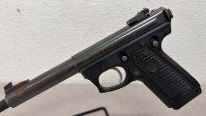 Ruger 22/45 Target .22 LR Semi-Auto Pistol, 5.5" Barrel, Serial 225-96064, Adjustable Sights W/O Magazine