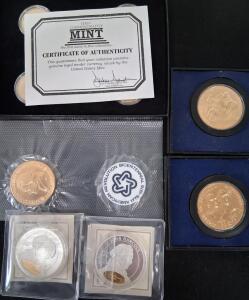 First Commemorative Mint American Revolution Bicentennial Coin Set
