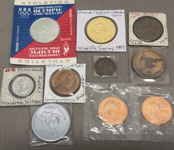 William H. Taft 1909 Official Inaugural Bronze Medal +