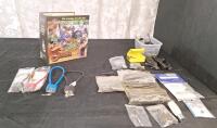 (1) Sierra 5th Edition Rifle & Handgun Reloading Data Manual, (4) Gun Locks & Assorted Hardware