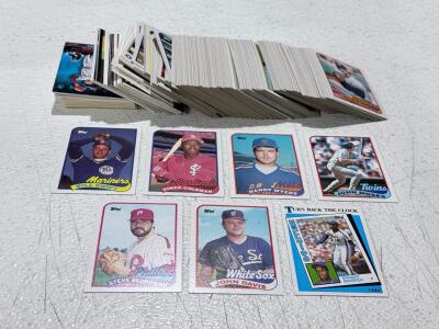 Topps Baseball Card Lot ~150 Cards 1980s, Dwight Gooden, Vince Coleman, Mixed Teams