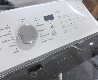Top-Loading Washing Machine with Glass Lid and Digital Controls - 9