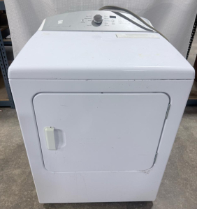 Kenmore Electric Dryer, 7.0 cu. ft., White, Side Swing Door, Electronic Controls