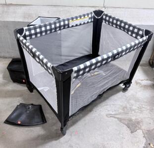 Graco Portable Playard Black Check & Firestone MR16HD Agricultural Inner Tube TR150 Rim