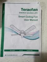 Teracfan Smart Ceiling Fan with Integrated LED Light and App Control - 2