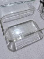 Pyrex 6-Piece Glass Baking Dish Set, Assorted Sizes, Oven Safe, Clear, with Handles - 4