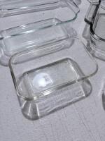 Pyrex 6-Piece Glass Baking Dish Set, Assorted Sizes, Oven Safe, Clear, with Handles - 5
