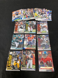 Assorted NFL Panini Rookies and Stars Collectible Cards