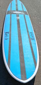 Pure All-Around 10'6" Stand-Up Paddle Board &ndash; Blue/Black, Deck Pad, All-Around Shape