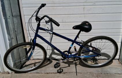 Huffy Nenza Bicycle &ndash; Blue Frame, Used Condition