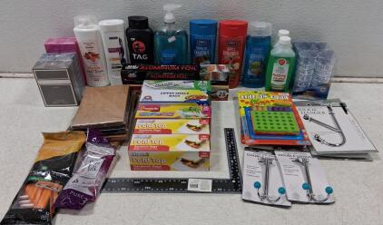 Household & Personal Care: TAG, Daylogic, Shampoo, Razors, Bags, Foil, Hooks