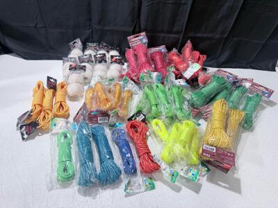 PROTOUCH Polypropylene Ropes & Cotton String Balls &ndash; Assorted Colors & Lengths