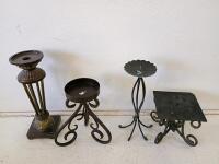 Home Decor Set &ndash; Candle Holders, Wine Racks - 6