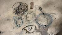 Assorted Industrial Wire Rope Slings, Shackles & Rigging Hardware &ndash; Steel, 3/8"&ndash;5/8" Diameters