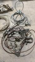 Assorted Industrial Wire Rope Slings, Shackles & Rigging Hardware &ndash; Steel, 3/8"&ndash;5/8" Diameters - 3