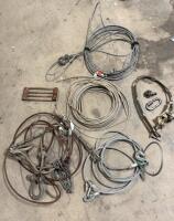 Assorted Industrial Wire Rope Slings, Shackles & Rigging Hardware &ndash; Steel, 3/8"&ndash;5/8" Diameters - 6