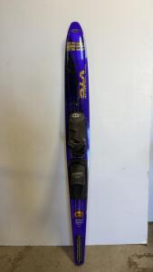 Extreme VTC Venturi Tunnel Cross Comp 67" Slalom Water Ski, HO Medium Bindings, Made in USA