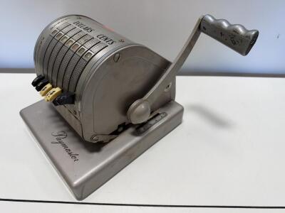 Paymaster Series X-900 7-Column Check Writer, Serial K42177, Circa 1960s
